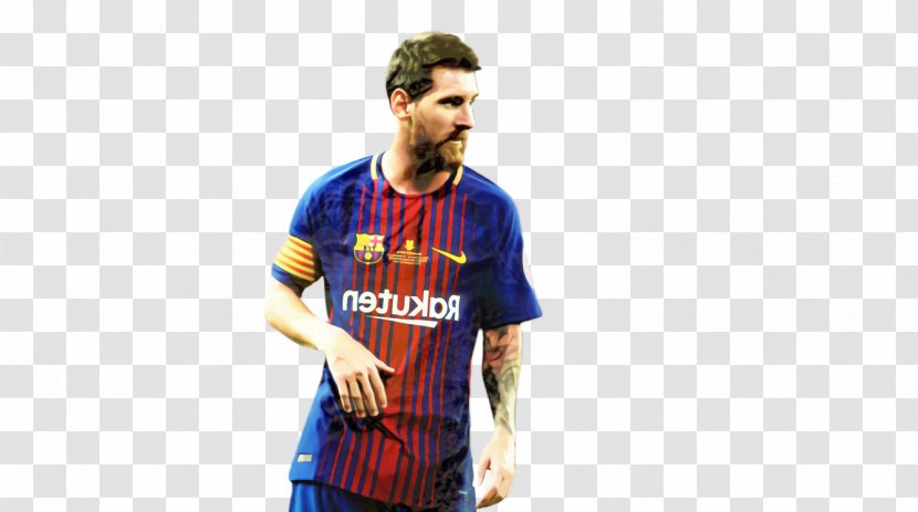 T-shirt Tartan Sleeve Outerwear Facial Hair - Textile - Football Player Transparent PNG