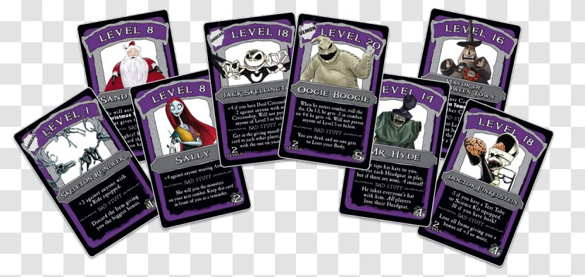 USAopoly Munchkin: Tim Burton's The Nightmare Before Christmas Christmas: Pumpkin King Game Oogie Boogie Transparent PNG