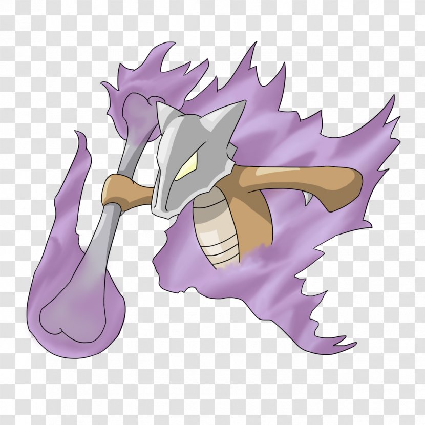 Marowak Ghost Pokémon FireRed And LeafGreen DeviantArt Illustration - Mythical Creature - Lavender Town Transparent PNG