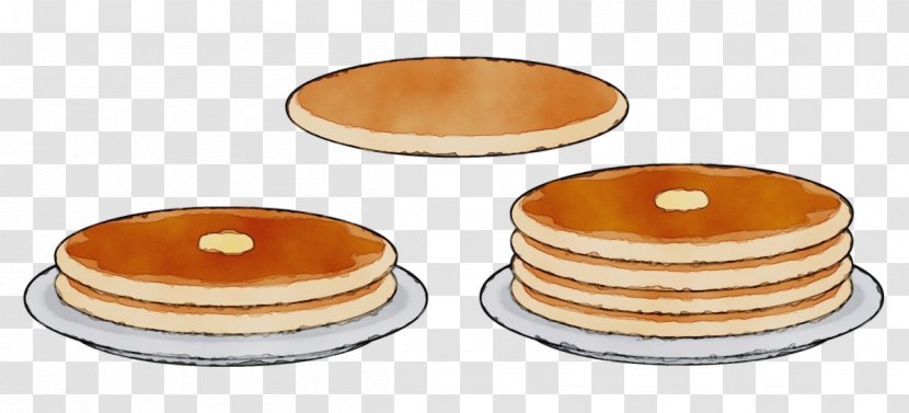 Pancake Dish Food Breakfast Cuisine - Dishware - Dessert Tableware Transparent PNG