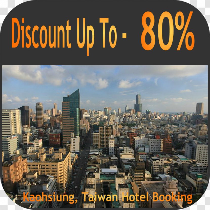 Kaohsiung Metropolitan Area Taipei Skyline Scotch Whisky - Metropolis - Hotels Taiwan Card Transparent PNG