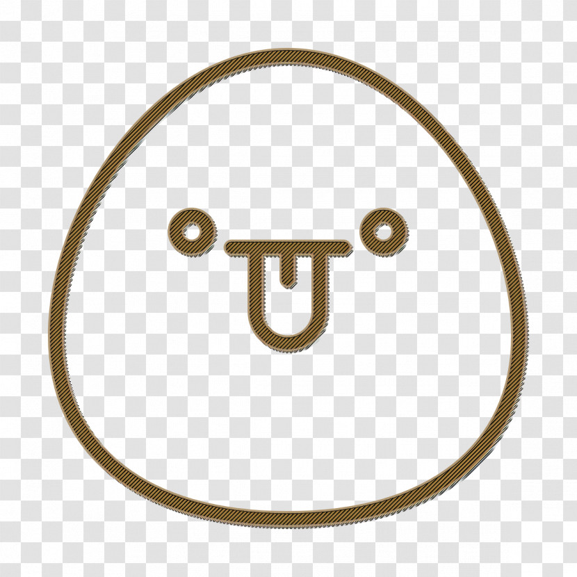 Cheeky Icon Emoji Icon Transparent PNG