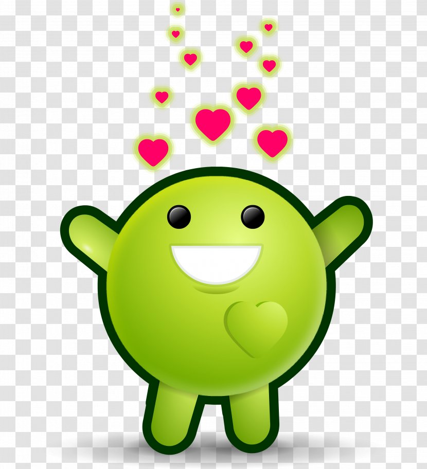 Clip Art Pea Image - Smile - Love Transparent PNG