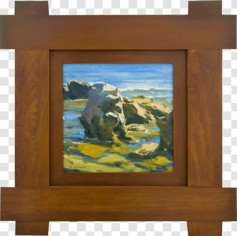 Landscape Painting Oil Paint - Rock Transparent PNG