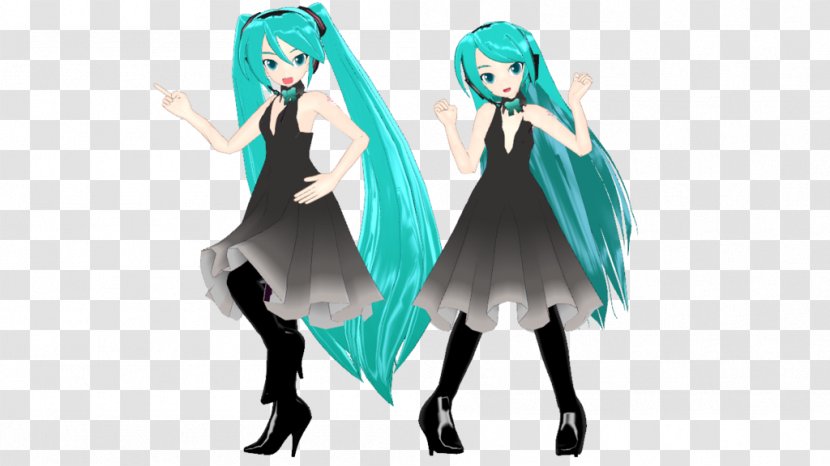 Hatsune Miku MikuMikuDance Kaito Character - Watercolor Transparent PNG