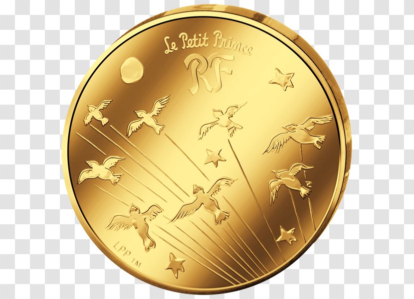 Coin Metal Gold - The Little Prince Transparent PNG