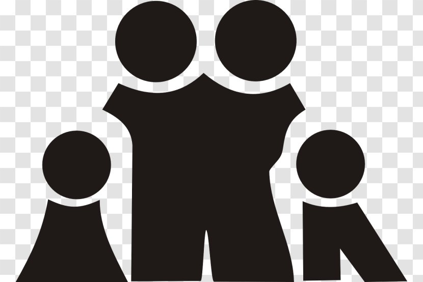 Nuclear Family Clip Art - Silhouette Transparent PNG