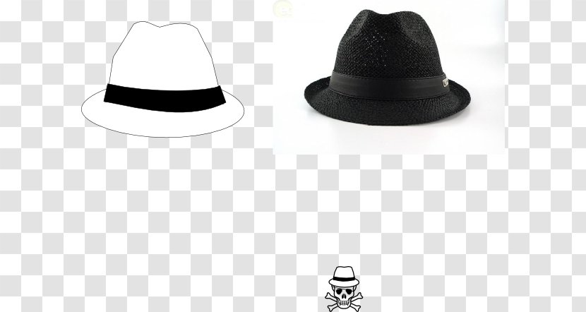 Skull Bone Fedora Calavera Totenkopf - Cartoon - Wear A Hat Transparent PNG