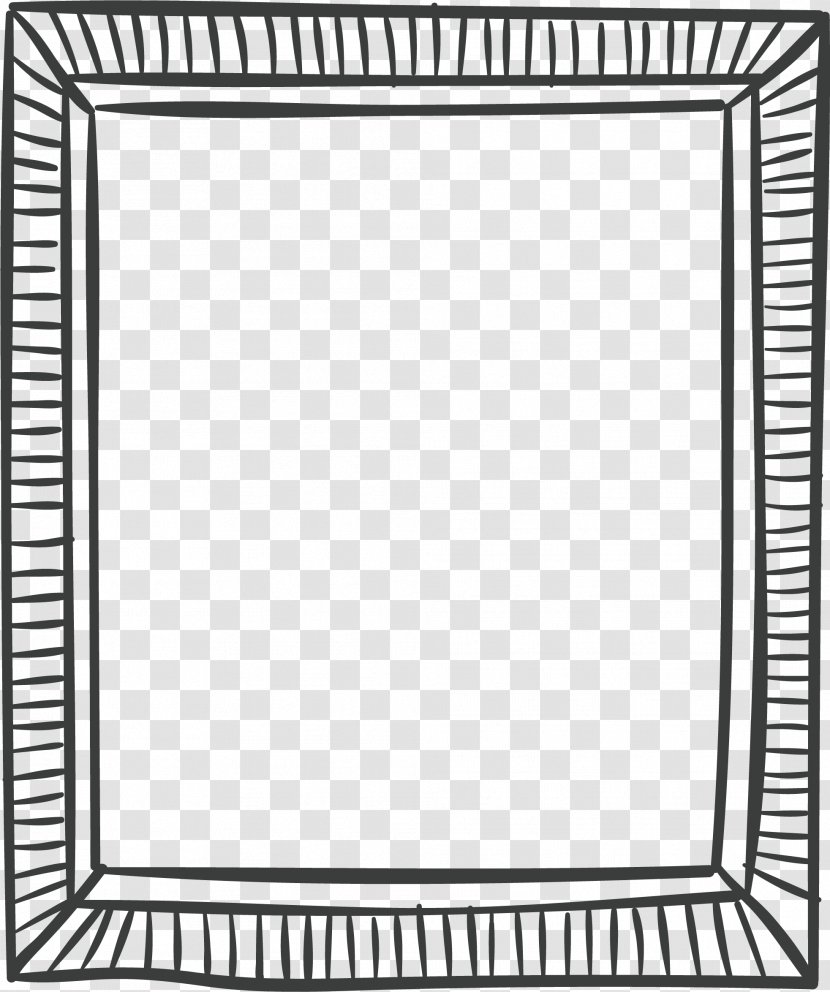 Motif Black And White - Streaming Media - Ink Wind Frame Transparent PNG