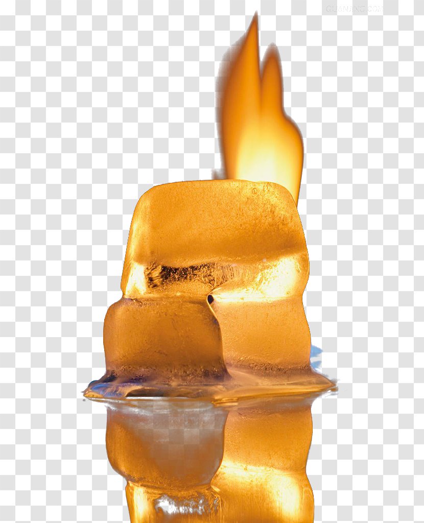 Food Flavor - Yellow Ice Flame Transparent PNG