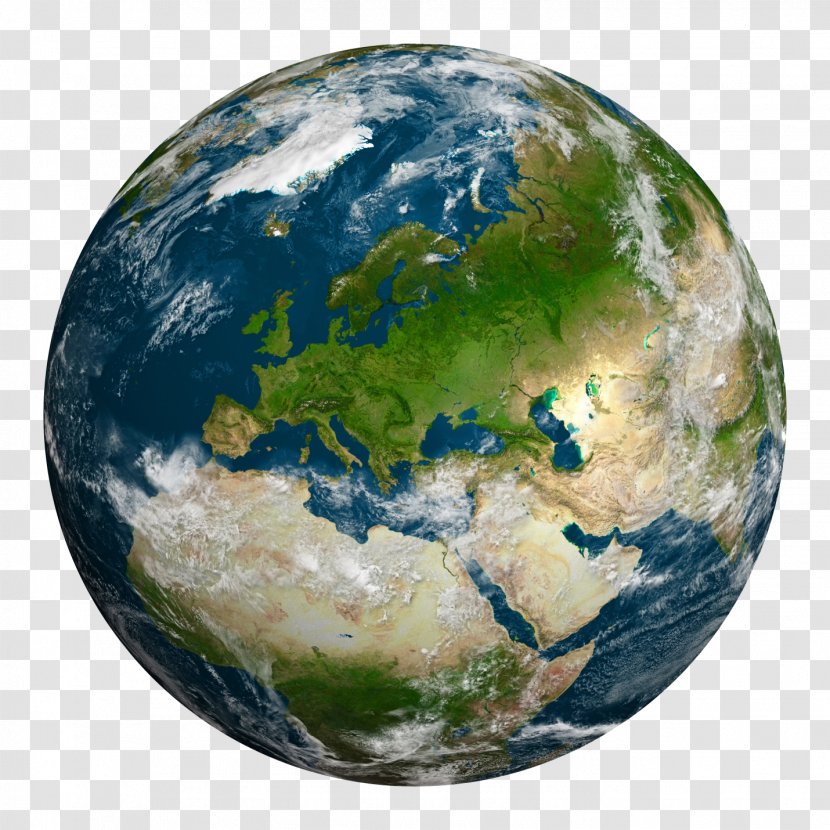 Earth Europe Planet Cloud Transparent PNG