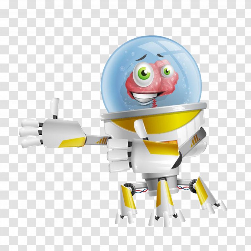 Robot Cartoon Animation - Heart - Robots Welcome Transparent PNG