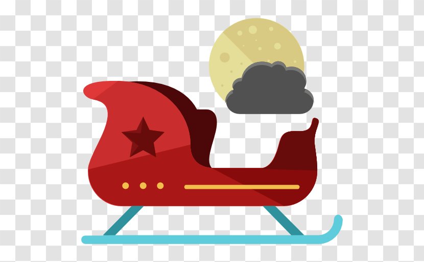 Cartoon Clip Art - Sleigh Transparent PNG