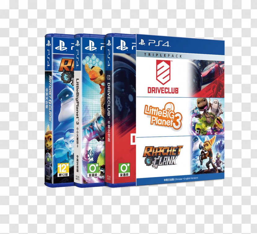 Ratchet & Clank PlayStation Driveclub Helldivers LittleBigPlanet 3 - Playstation - Store Transparent PNG
