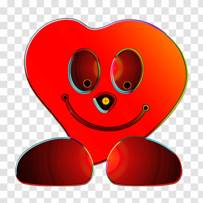 Heart Love Smiley Emotion - Flower - Kiss Transparent PNG