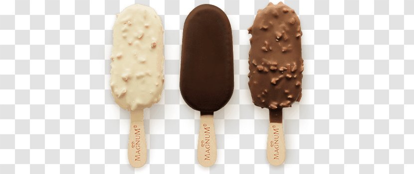 Ice Cream Chocolate Magnum Praline - Dessert Transparent PNG