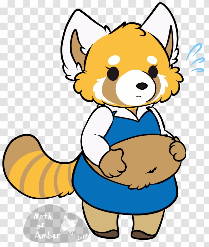 Whiskers Drawing DeviantArt - Tail - Aggretsuko Transparent PNG