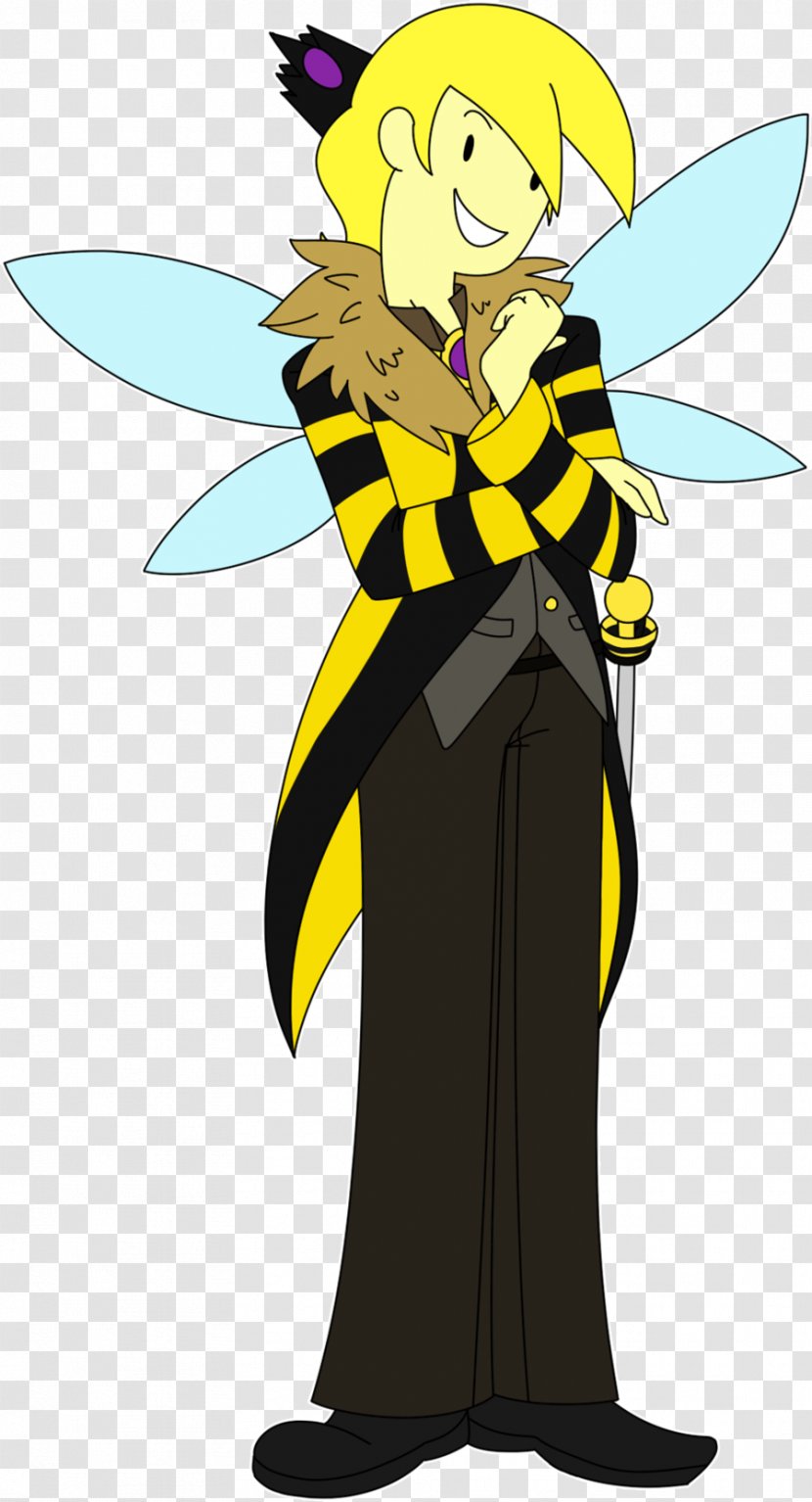 Honey Bee Legendary Creature Clip Art - Wing Transparent PNG
