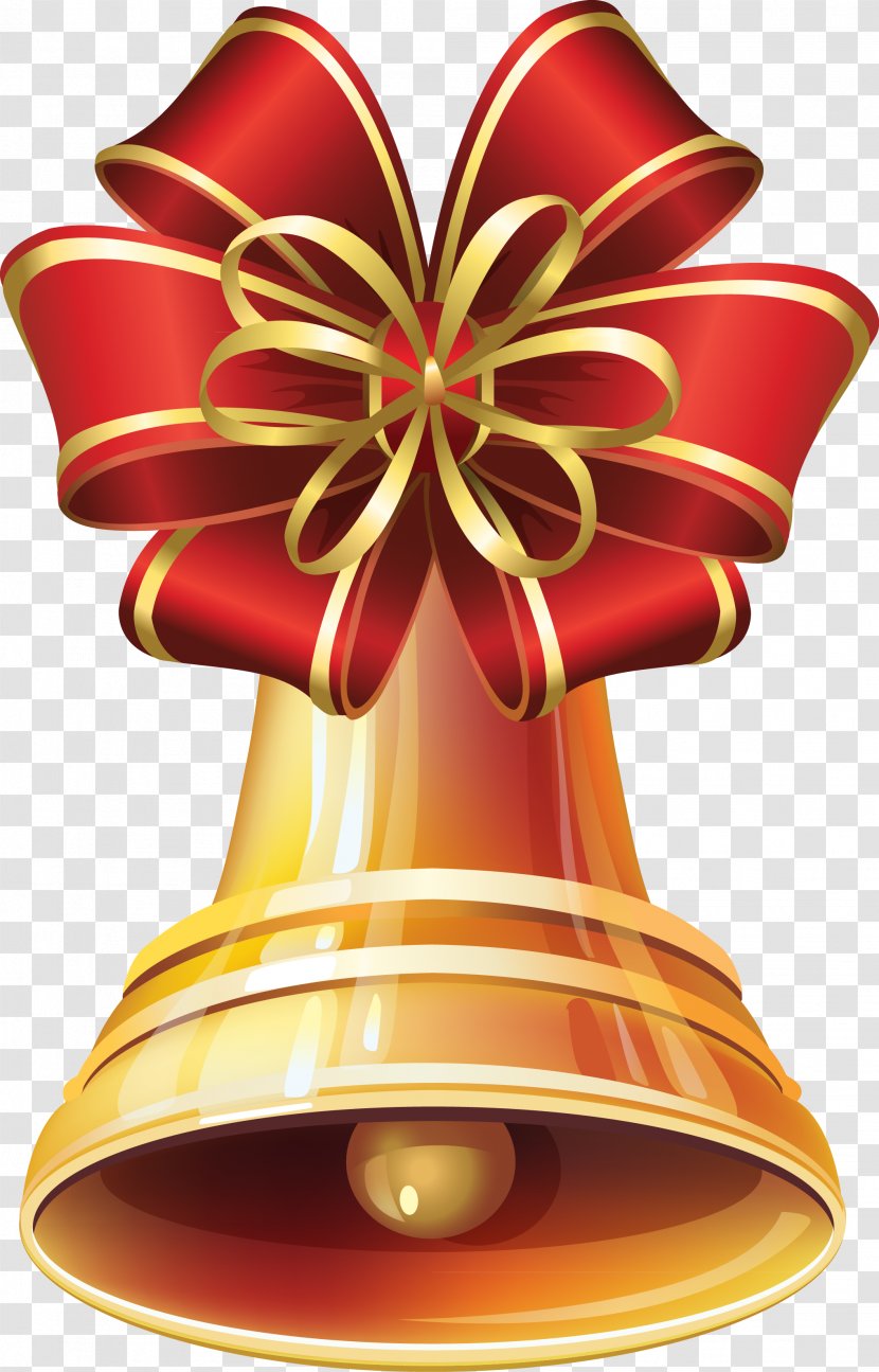 Vector Graphics Christmas Day Image Stock Photography - Drawing - Golden Bells Transparent PNG