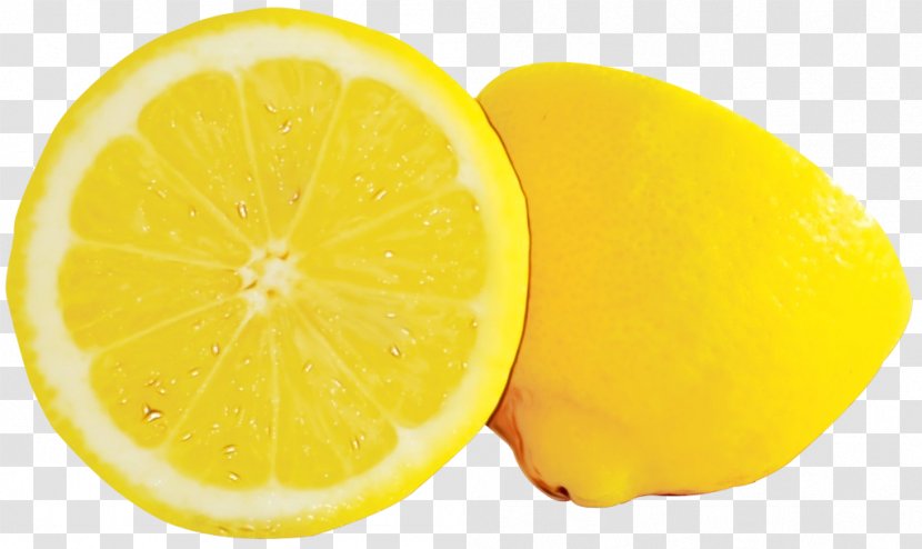 Meyer Lemon Citron Sweet Lime - Yuzu - Yellow Transparent PNG