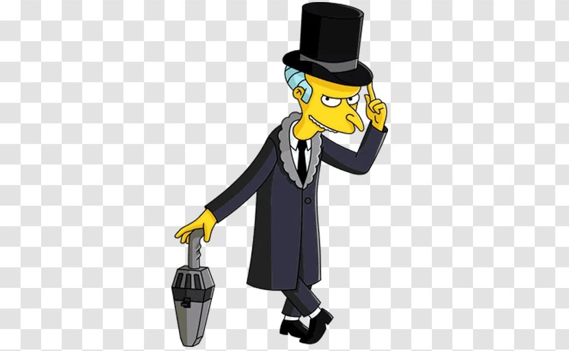 Mr. Burns The Simpsons: Tapped Out Homer Simpson Marge Bart - Toy Transparent PNG