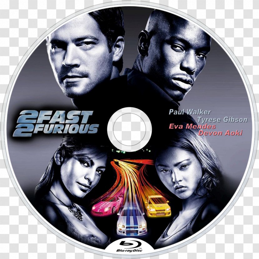 Paul Walker 2 Fast Furious Brian O'Conner Vin Diesel & - Dvd Transparent PNG