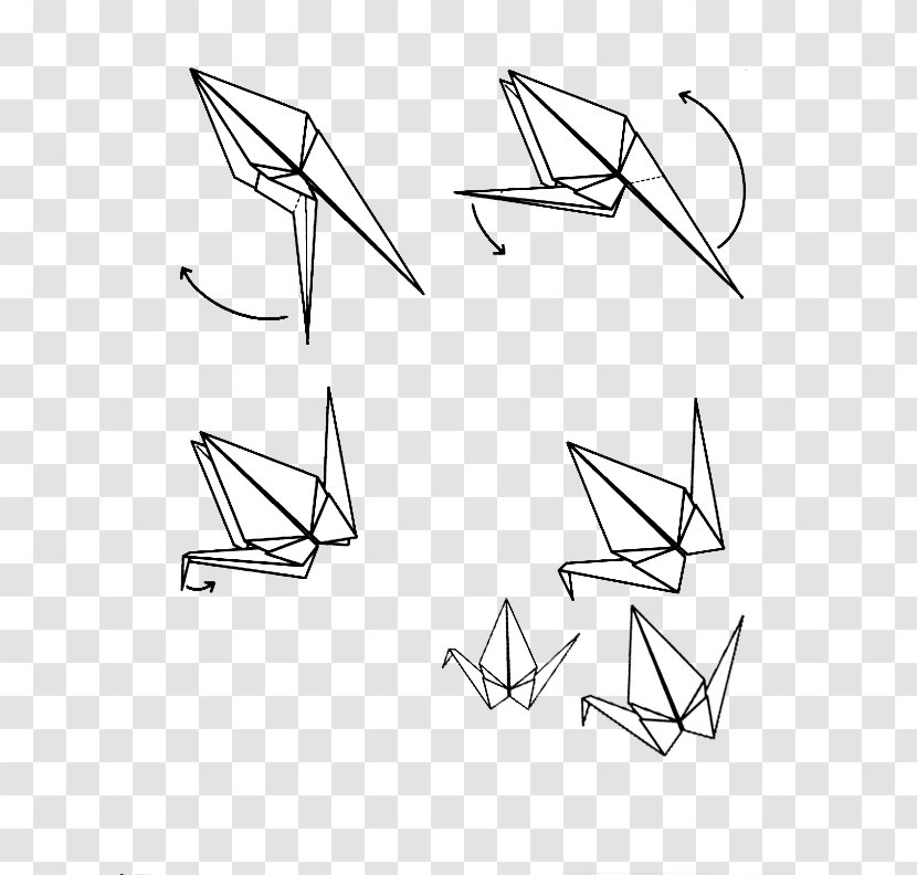 Drawing Triangle Art - Symmetry - Origami Transparent PNG