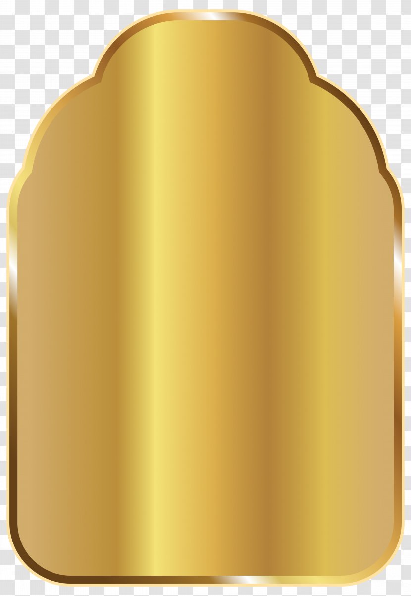 Icon Clip Art - Badge - Golden Label Template Image Clipart Transparent PNG