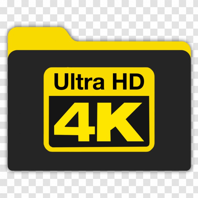 4K Resolution Ultra-high-definition Television Android Video - Text Transparent PNG