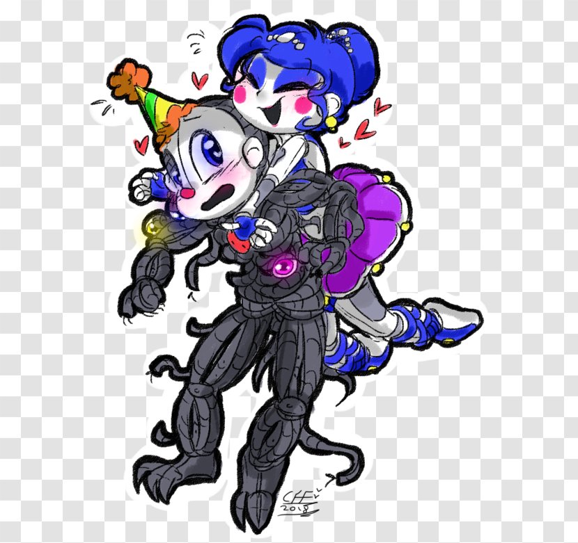 Five Nights At Freddy's: Sister Location Drawing Video Image - Watercolor - Wives Transparent PNG