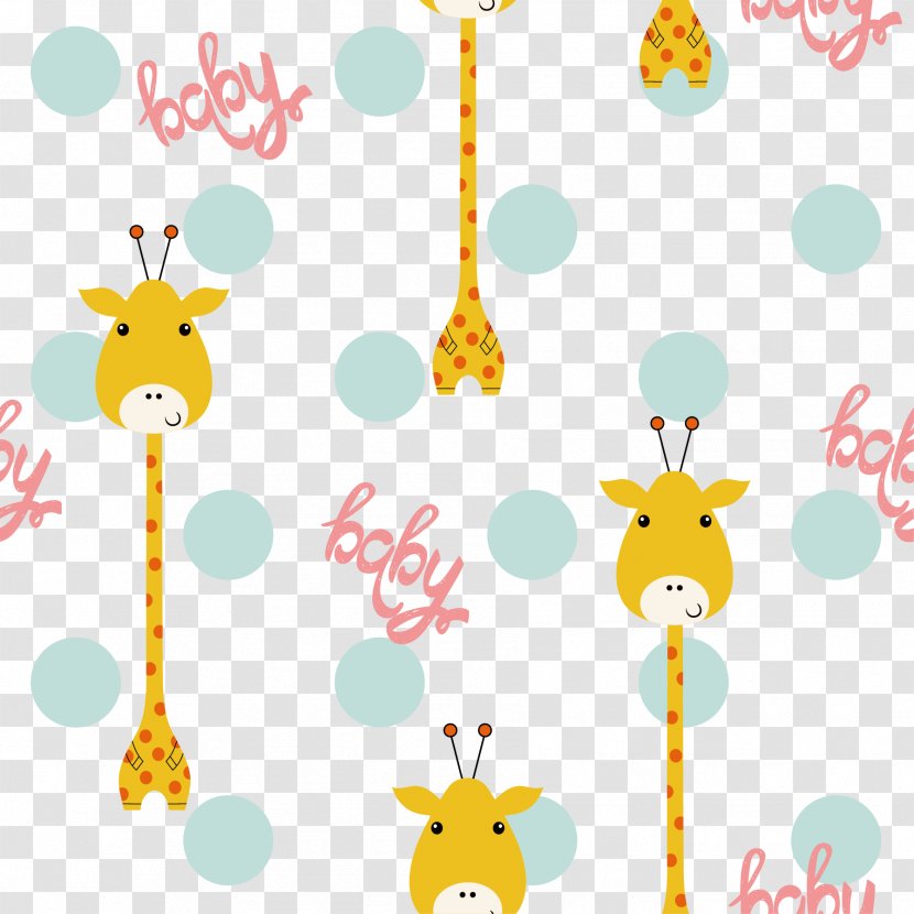 Giraffe Point Shading Illustration - Mammal - Vector Transparent PNG