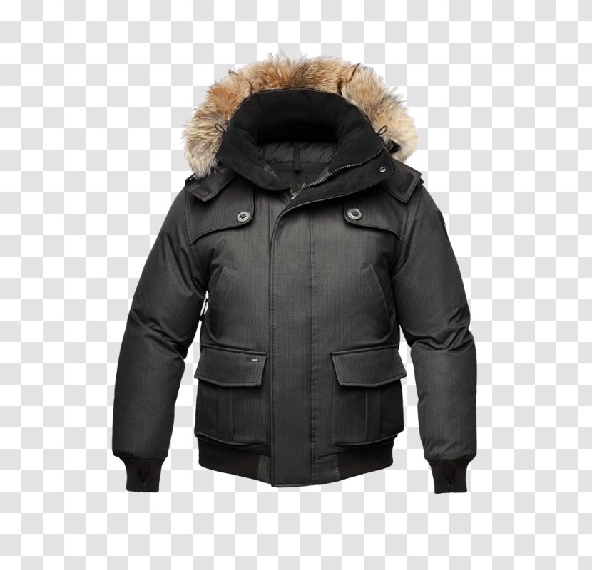Down Feather Flight Jacket Coat Clothing - Daunenjacke Transparent PNG