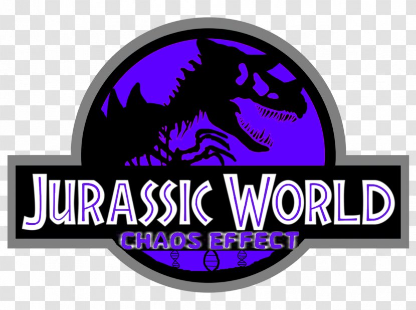 Jurassic Park Logo Velociraptor YouTube - Text Transparent PNG