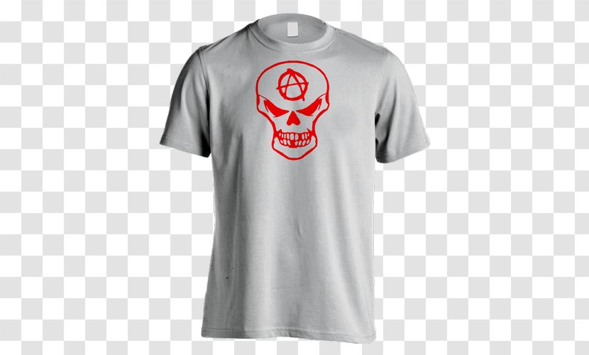 T-shirt Clothing Sizes Sleeve - Skull Transparent PNG