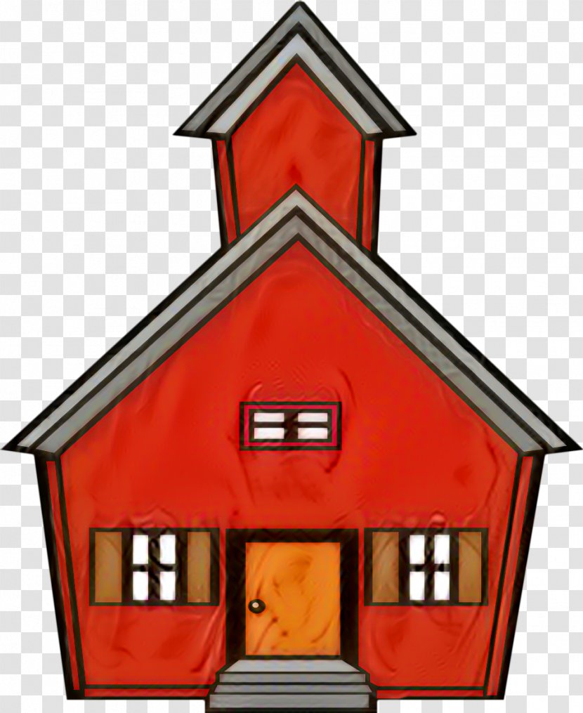 Clip Art National Primary School House Openclipart - Facade Transparent PNG