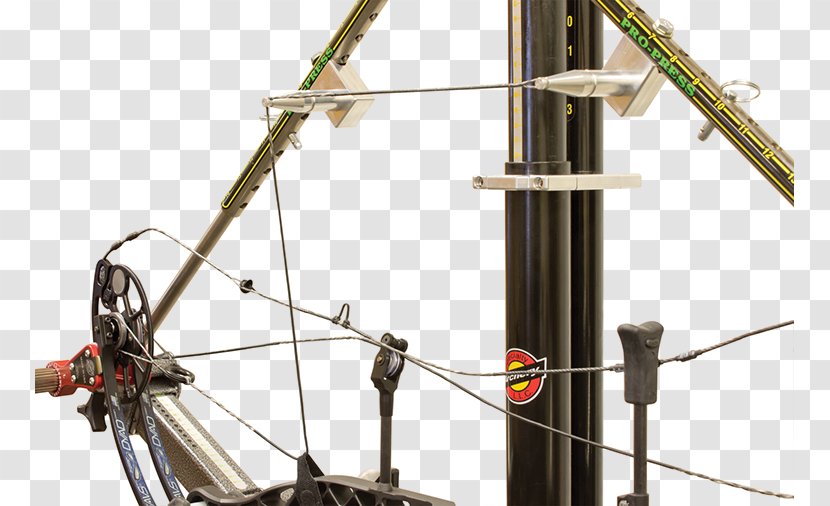 Bowstring Archery Bow And Arrow Bicycle Frames Jig - Wire - Specialty Press Transparent PNG