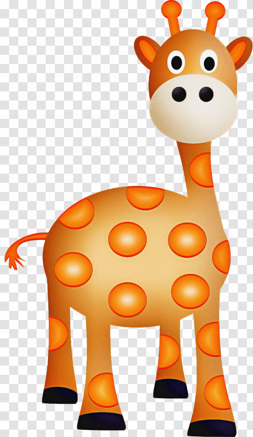 Giraffe Cartoon - Personal Identification Number - Fawn Animal Figure Transparent PNG