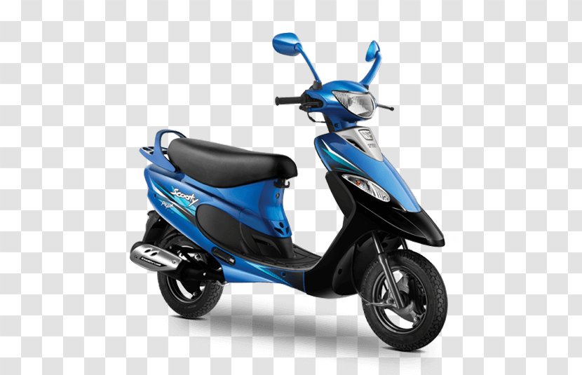 Scooter Car TVS Scooty Motorcycle Motor Company - Fourstroke Engine Transparent PNG