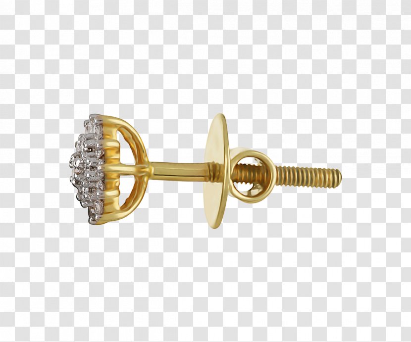 01504 Body Jewellery Brass Transparent PNG