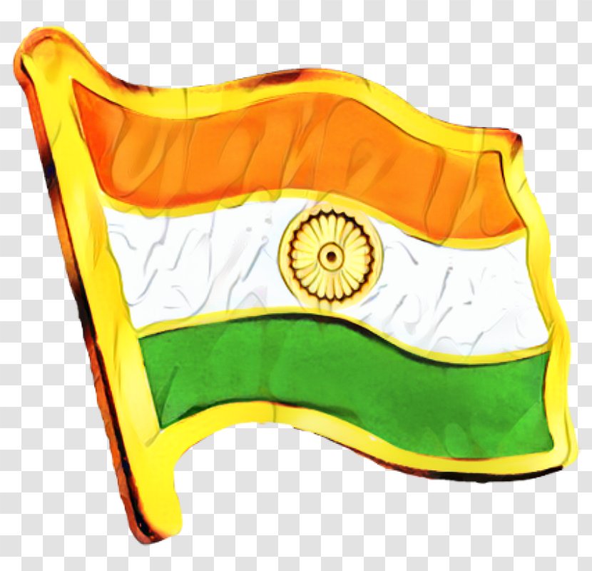 India Independence Day Flag - Silver - Yellow Transparent PNG