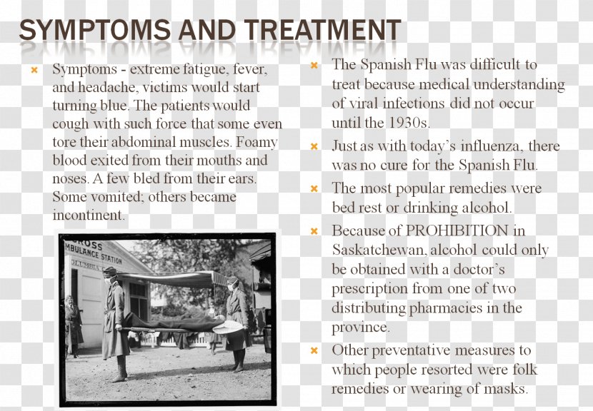 1918 Flu Pandemic The Influenza Of Epidemic - Area Transparent PNG