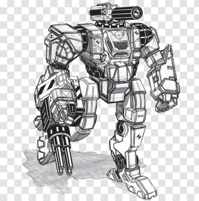 Quick, Draw! Military Robot Mecha MechWarrior Online Quantum Key Distribution - Headgear Transparent PNG