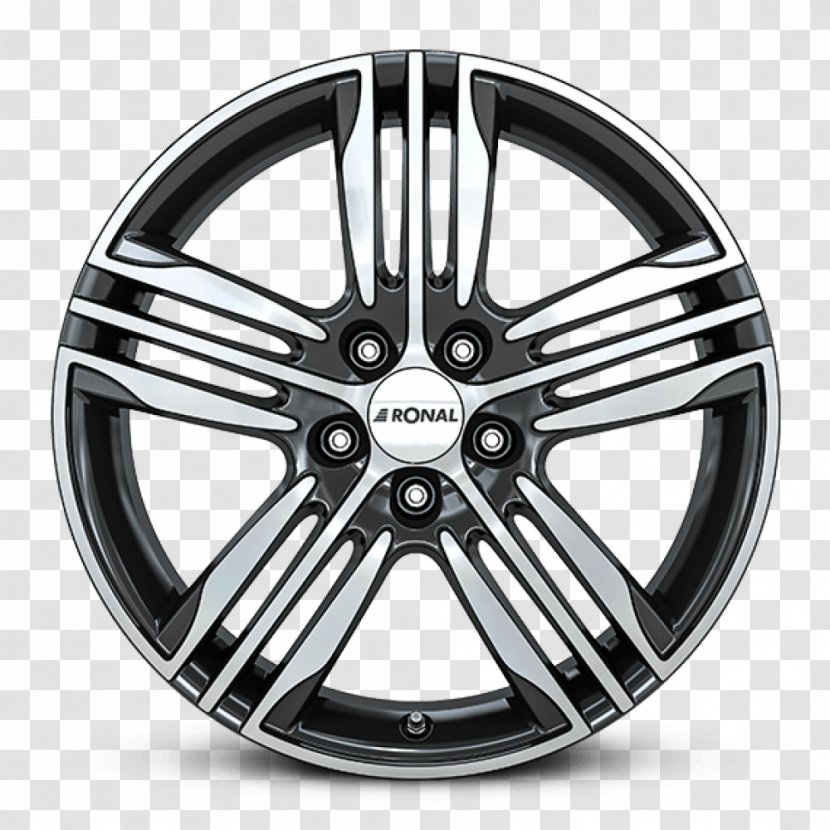 Car Forgestar Wheels Rim Alloy Wheel - Black Transparent PNG