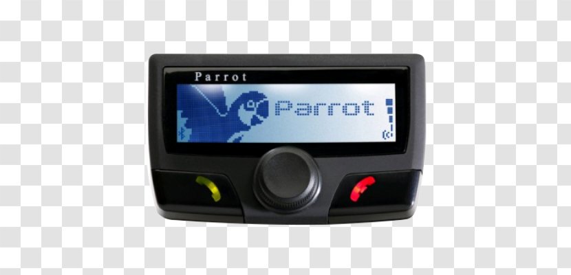 Handsfree Car Parrot Bluetooth Liquid-crystal Display - Flashlight Call Phone Transparent PNG