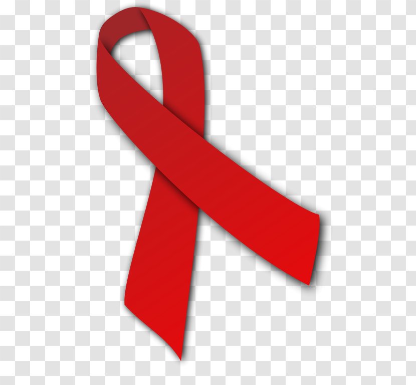 Epidemiology Of HIV/AIDS Red Ribbon Clip Art Transparent PNG