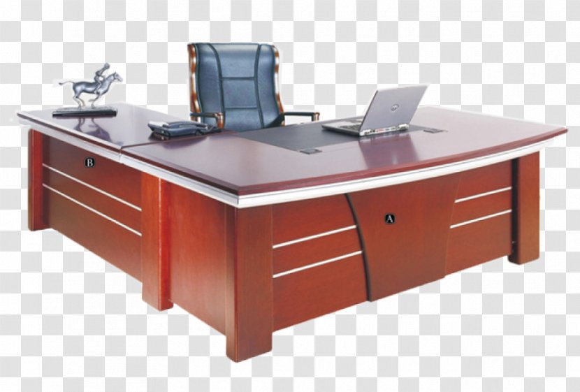 Desk Table Furniture Office Cubicle - Executive Suite Transparent PNG