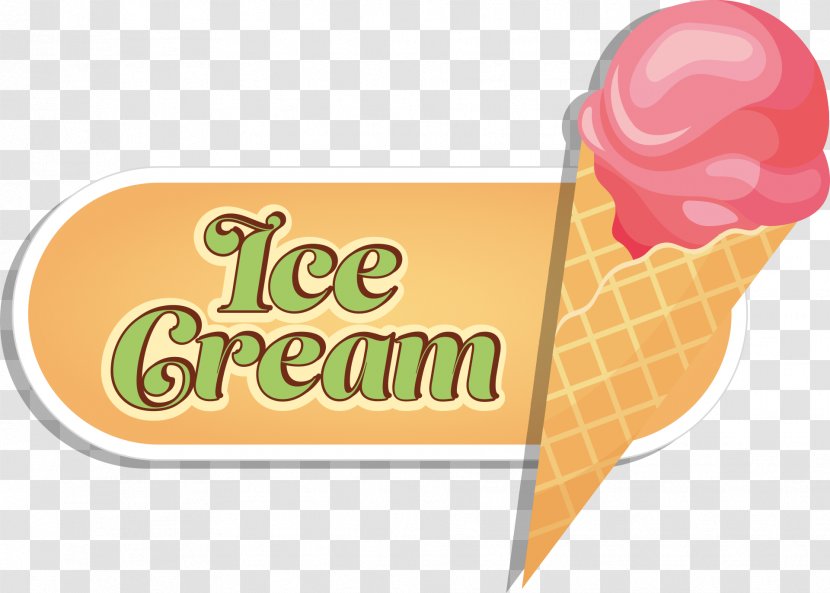 Ice Cream Cones Gelato Sundae - Strawberry Transparent PNG