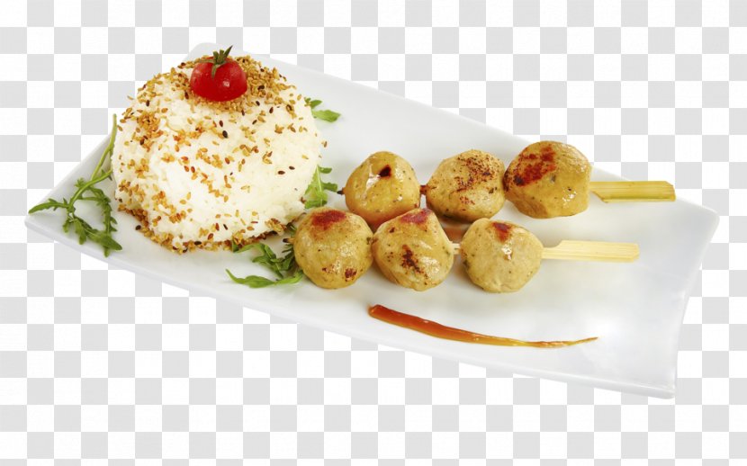 Meatball Vegetarian Cuisine Asian Recipe Comfort Food - Garnish - California Roll Transparent PNG