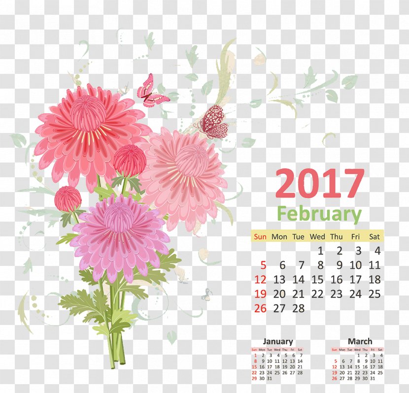 Calendar - Flora - Plant Transparent PNG