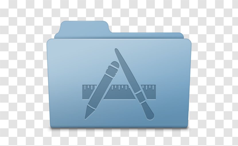 Blue Angle Brand - Rectangle - Applications Folder Transparent PNG